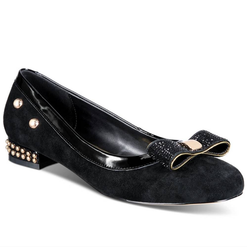 Womens London Luxurious embellished ballet flats
